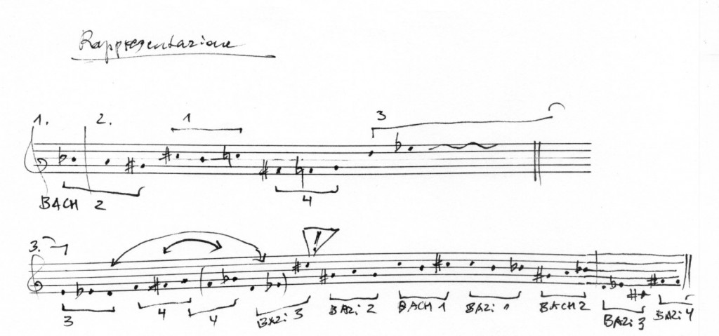 Tonreihe Rappresentazione 001