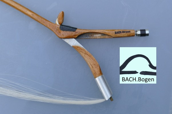 Curved Bow for Violin | BACH.Bogen n°11 Ex Borer - Image 4