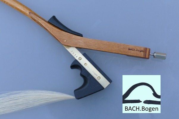 Curved Bow for Bass| BACH.Bogen (Model 25) - Image 3