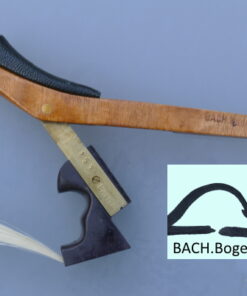 Alternative view of Curved Bow for Violin | BACH.Bogen (test bow)
