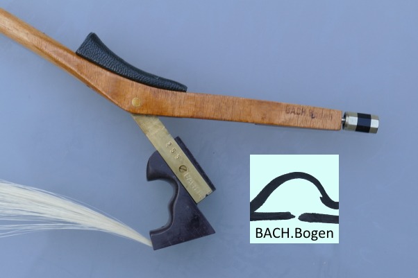 Curved Bow for Violin | BACH.Bogen (test bow) - Image 2
