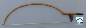 Curved Bow for Bass - German Style | BACH.Bogen