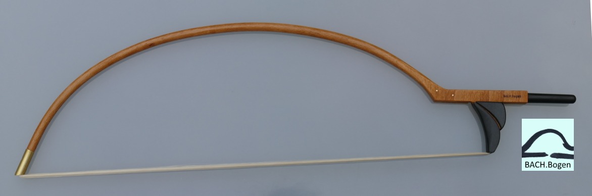 Curved Bow for Bass - German Style | BACH.Bogen