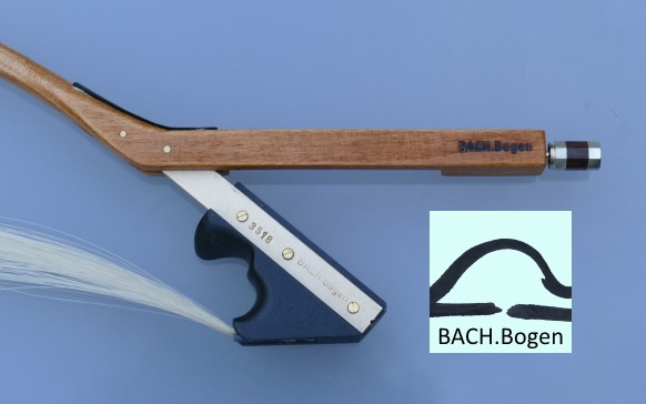 Curved Bow for Cello - Gently Curved | BACH.Bogen - Image 4