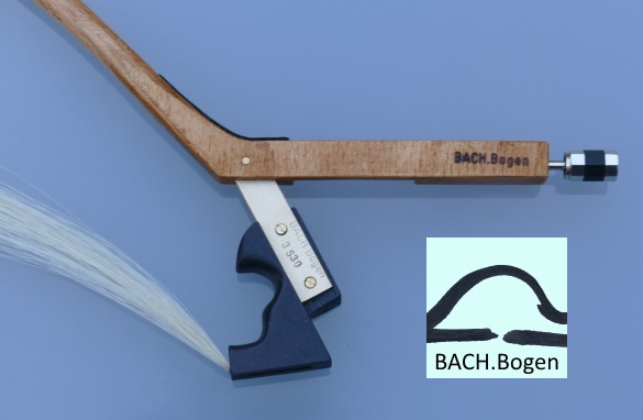Curved Bow for Violin - Highly Curved | BACH.Bogen - Image 3