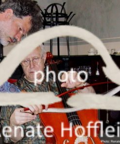 Mstislav Rostropovich Michael Bach, Amsterdam 2001